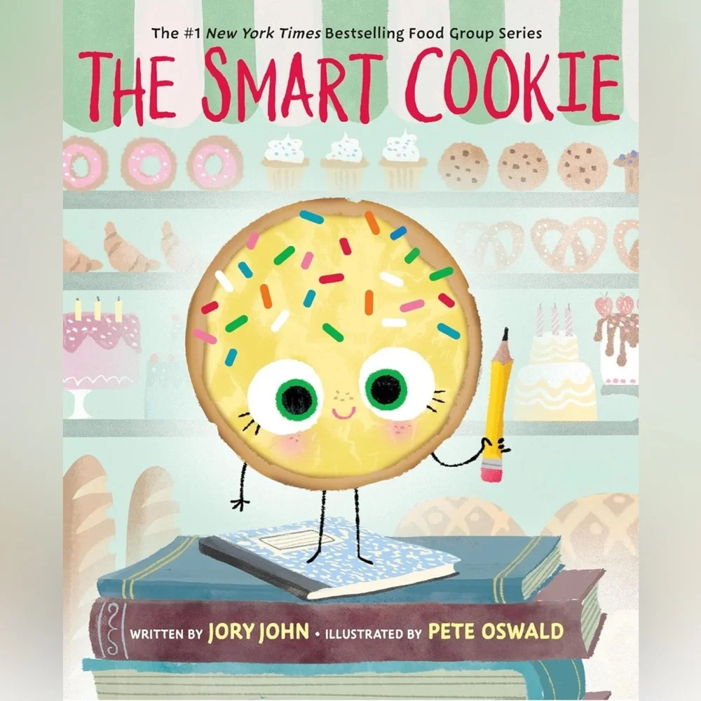 The Smart Cookie by Jory John & Pete Oswald – The Food Group Book 5 – Paperback